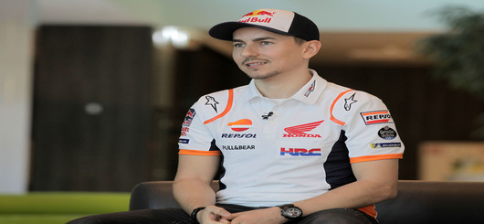 Lorenzo erstmals in den Farben von Honda Repsol Lorenzo erstmals in den Farben von Honda Repsol